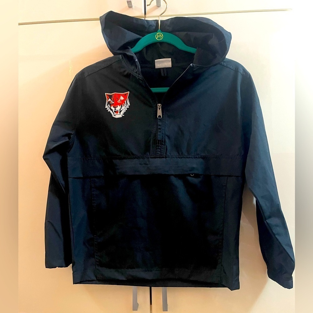 Champion Authentic Athleticwear Windbreaker Jacket Zip Pocket Boy's Youth Size M